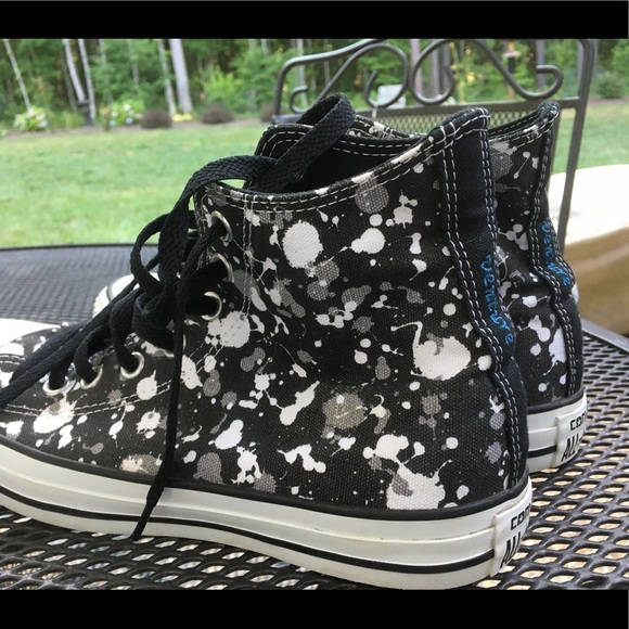Customized Paint Splatter Pattern Converse - Picture 8 of 10